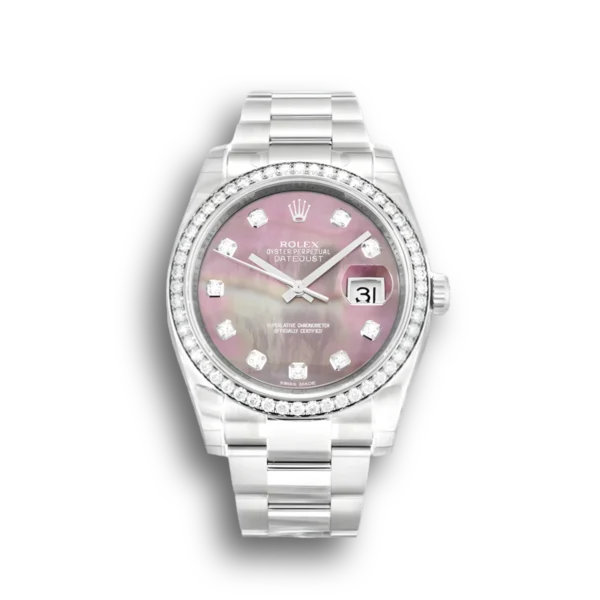 Photo 1 - Datejust Rolex Datejust Ref.116244 36mm Black Mother of Pearl Dial