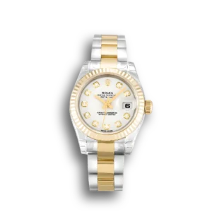 Photo 9 - Datejust Rolex Lady-Datejust Ref.179173 26mm White Dial