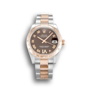 Photo 2 - Datejust Rolex Lady-Datejust Ref.178341 31mm Chocolate Dial