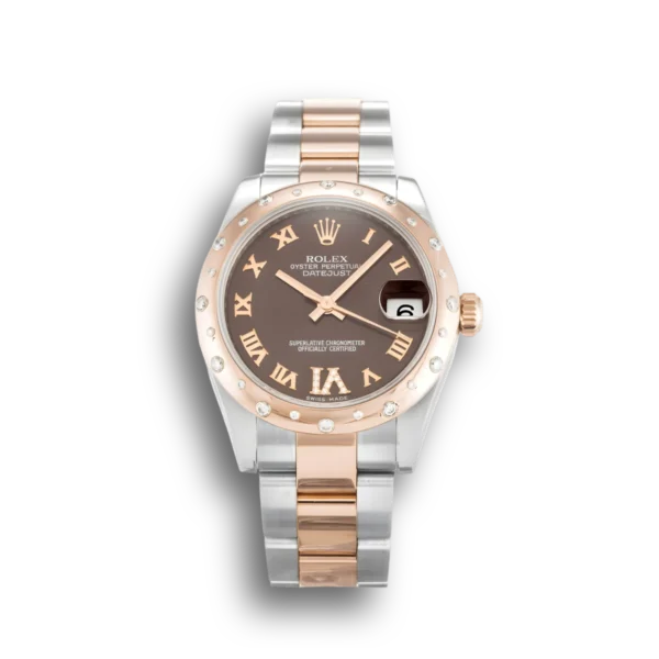 Photo 1 - Datejust Rolex Lady-Datejust Ref.178341 31mm Chocolate Dial