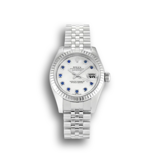 Photo 1 - Datejust Rolex Lady-Datejust Ref.179174 26mm White Mother of Pearl Dial