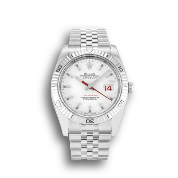 Photo 1 - Datejust Rolex Datejust Ref.116264 Turn-O-Graph 36mm White Dial