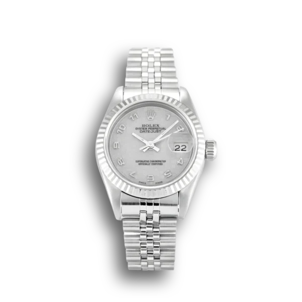 Photo 1 - Datejust Rolex Lady-Datejust Ref.69174 26mm Silver Dial