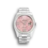 Photo 15 - Men Replica Rolex Rolex Datejust Ref.116244 36mm Pink Floral Dial