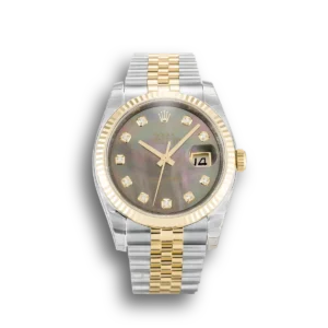 Photo 6 - Men Replica Rolex Rolex Datejust Ref.116233 36mm Black Mother of Pearl Dial