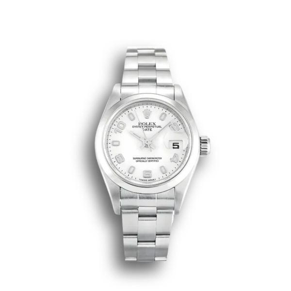 Photo 1 - Women Replica Rolex Rolex Lady-Datejust Ref.79160 26mm White Dial