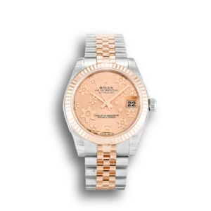 Photo 5 - Women Replica Rolex Rolex Datejust Ref.178271 Mid-Size 31mm Pink Floral Dial