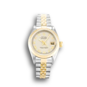 Photo 6 - Women Replica Rolex Rolex Lady-Datejust Ref.69173 26mm Ivory Pyramid Dial