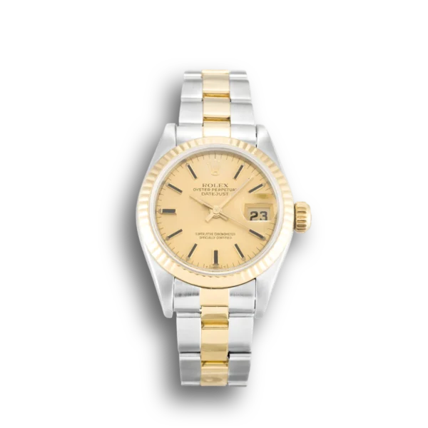 Photo 1 - Datejust Rolex Lady-Datejust Ref.69173 26mm Champagne Dial