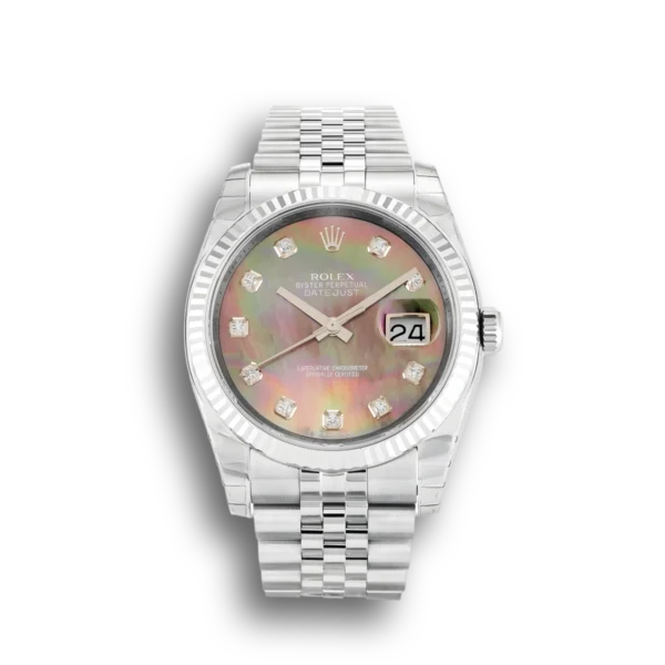 Photo 1 - Men Replica Rolex Rolex Datejust Ref.116234 36mm Mother of Pearl Dial