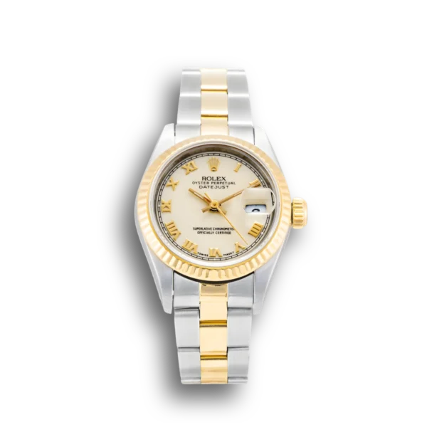 Photo 1 - Datejust Rolex Lady-Datejust Ref.69173 26mm Ivory Dial