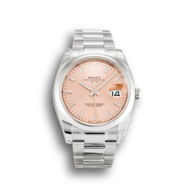 Photo 1 - Oyster Perpetual Date Rolex Oyster Perpetual Date 34mm Dial Salmon Ref.115200