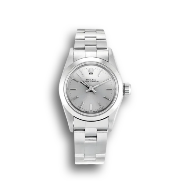 Photo 2 - Oyster Perpetual Date Rolex Oyster Perpetual Lady 26mm Dial Silver Ref.67180