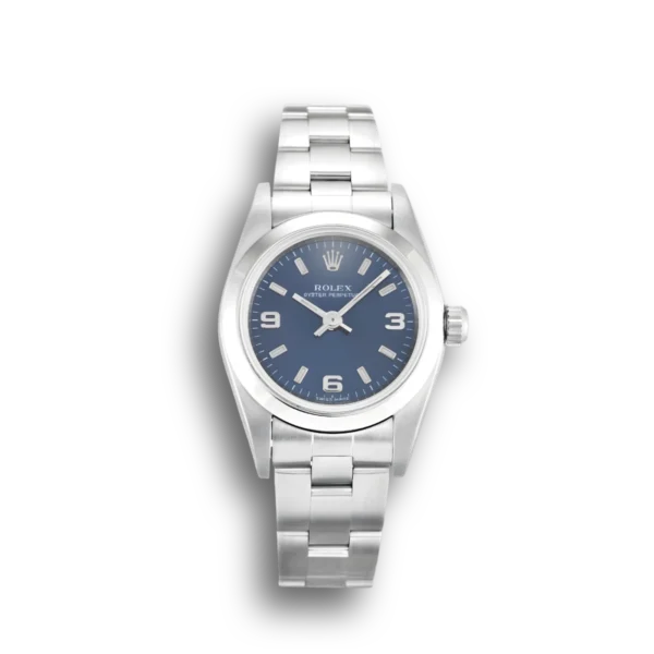 Photo 1 - Women Replica Rolex Rolex Oyster Perpetual Lady 24mm Dial Blue Ref.76080