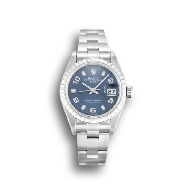 Photo 2 - Oyster Perpetual Date Rolex Oyster Perpetual Lady 26mm Dial Blue Ref.79240