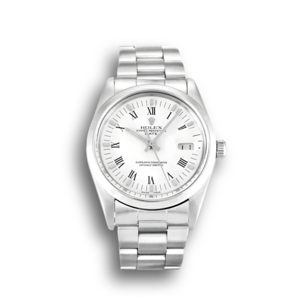 Photo 1 - Oyster Perpetual Date Rolex Oyster Perpetual Date 34mm Dial White Ref.15000