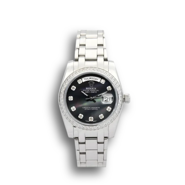 Photo 1 - Day-Date Rolex Day-Date Ref.118346 36mm Black Dial