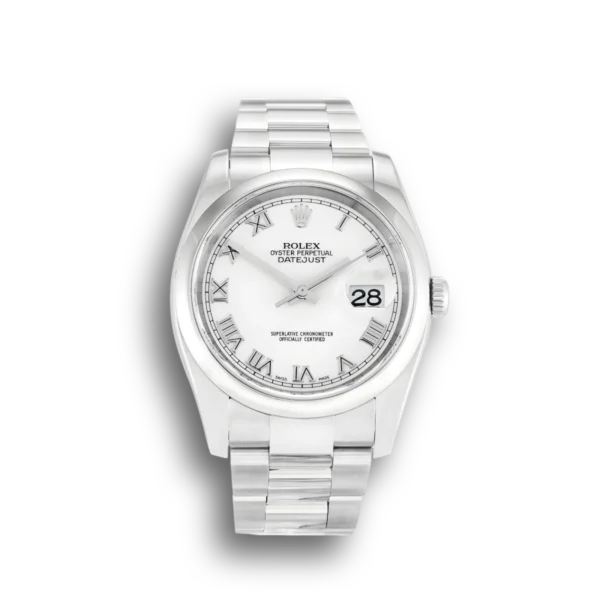 Photo 1 - Datejust Rolex Datejust Ref.116200 36mm White Dial