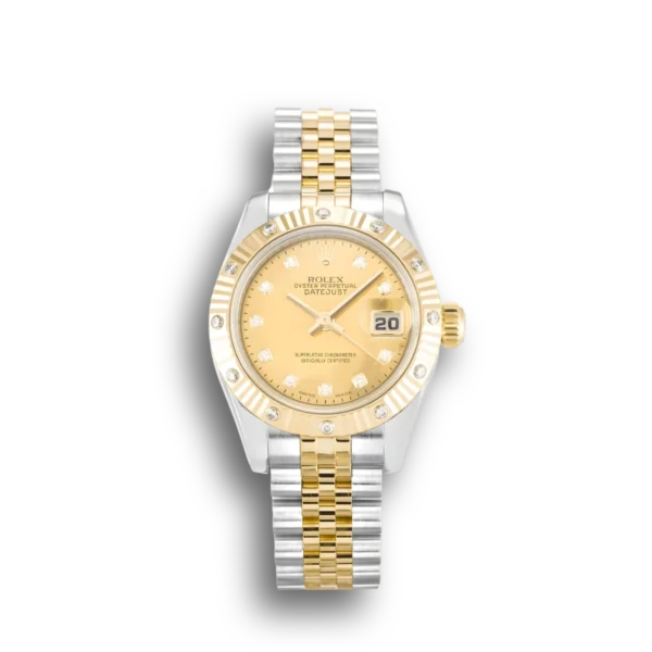 Photo 2 - Datejust Rolex Lady-Datejust Ref.179313 26mm Champagne Dial