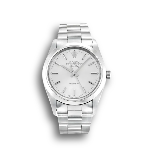 Photo 1 - Air-King Rolex Air-King 34mm Dial Silver Ref.14000M