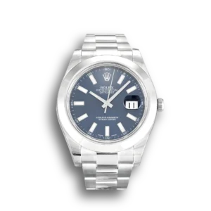 Photo 7 - Datejust Rolex Datejust II Ref.116300 41mm Blue Dial