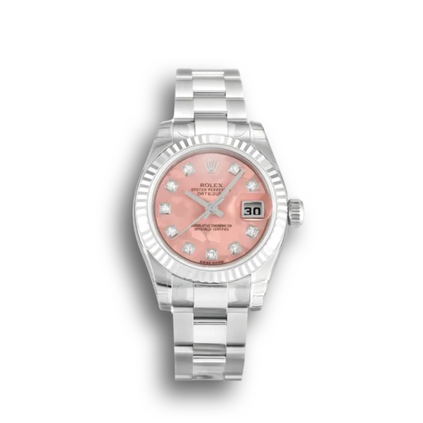 Photo 1 - Datejust Rolex Lady-Datejust Ref.179174 26mm Gold Dust Pink Dial