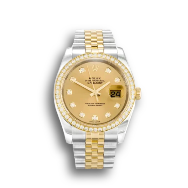 Photo 1 - Datejust Rolex Datejust Ref.116243 36mm Champagne Dial