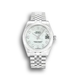 Photo 8 - Datejust Rolex Lady-Datejust Ref.178274 31mm White Mother of Pearl Dial