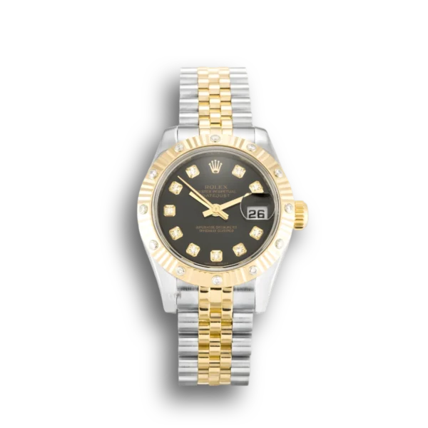 Photo 1 - Datejust Rolex Lady-Datejust Ref.179313 26mm Black Dial