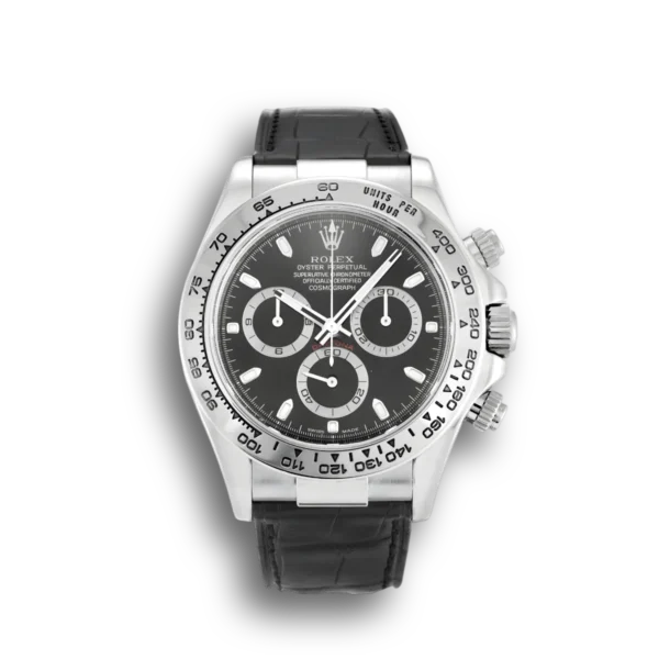 Photo 1 - Daytona Rolex Daytona 40mm Dial Black Ref.116519