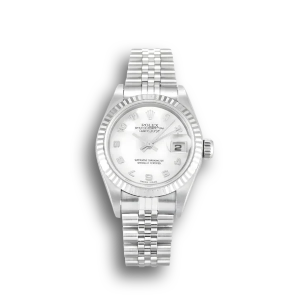 Photo 3 - Datejust Rolex Lady-Datejust Ref.79174 26mm White Mother of Pearl Dial