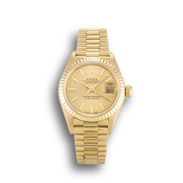 Photo 2 - Datejust Rolex Lady-Datejust Ref.69178 26mm Champagne Dial