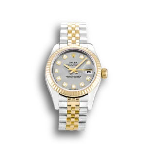 Photo 5 - Datejust Rolex Lady-Datejust Ref.179173 26mm Silver Dial Two Tone