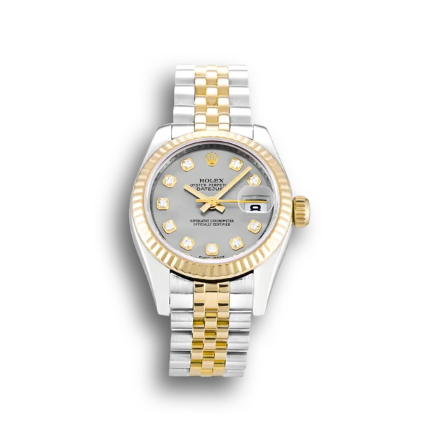 Photo 1 - Datejust Rolex Lady-Datejust Ref.179173 26mm Silver Dial Two Tone