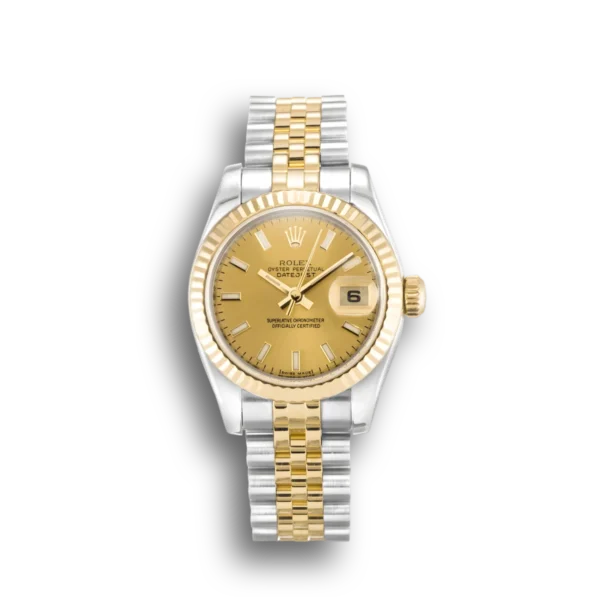 Photo 2 - Datejust Rolex Lady-Datejust Ref.179173 Champagne Dial 26mm