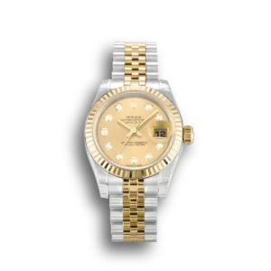 Photo 3 - Women Replica Rolex Rolex Lady-Datejust Ref.179173 26mm Champagne Dial