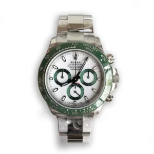 Photo 5 - Daytona Rolex Super Universe Chronograph Daytona ref.116500 Green Bezel