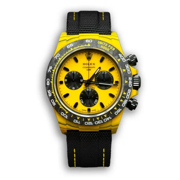 Photo 1 - Men Replica Rolex DIW Rolex Cosmograph Daytona ref.116500LN Yellow Dial