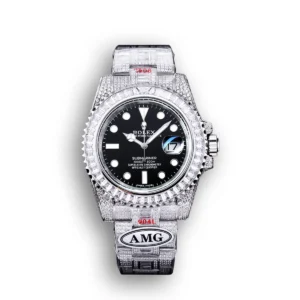 Photo 2 - Diamond Replica Rolex Rolex Submariner Iced Out Ref.116610LN 40mm Diamond Bezel