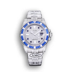 Photo 5 - Diamond Replica Rolex Rolex Submariner Iced Out Ref.116610LN 40mm Diamond Dial