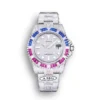 Photo 20 - Diamond Replica Rolex Rolex Submariner Iced Out Ref.116610LN 40mm Blue-Pink Bezel