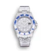 Photo 20 - Diamond Replica Rolex Rolex Submariner Iced Out Ref.116610LN 40mm Blue-White Bezel