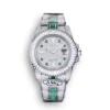 Photo 20 - Diamond Replica Rolex Rolex Submariner Iced Out Ref.116610LN 40mm White Bezel Green Markers