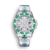 Photo 20 - Diamond Replica Rolex Rolex Submariner Iced Out Ref.116610LN Green-White Bezel