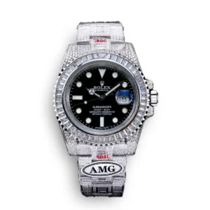 Photo 3 - Diamond Replica Rolex Rolex Submariner Iced Out Ref.116610LN 40mm Clear Diamond Bezel