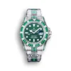 Photo 21 - Diamond Replica Rolex Rolex Submariner Iced Out Ref.116610LV 40mm Green Diamond Bezel