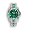 Photo 20 - Diamond Replica Rolex Rolex Submariner Iced Out Ref.116610LV Green Water Ghost