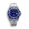 Photo 19 - Diamond Replica Rolex Rolex Submariner Iced Out Ref.116619LB Blue Dial Blue Bezel