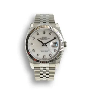 Photo 9 - Men Replica Rolex Rolex Datejust Ref.126233 36mm Dial White Mother of Pearl