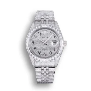 Photo 3 - Diamond Replica Rolex Rolex Datejust Ref.126300 41mm Dial Full-Diamond Arabic